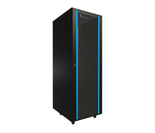 Extralink Szafa rack 37U 600x800mm czarna stojąca EX.11397 - 1323211 - zdjęcie